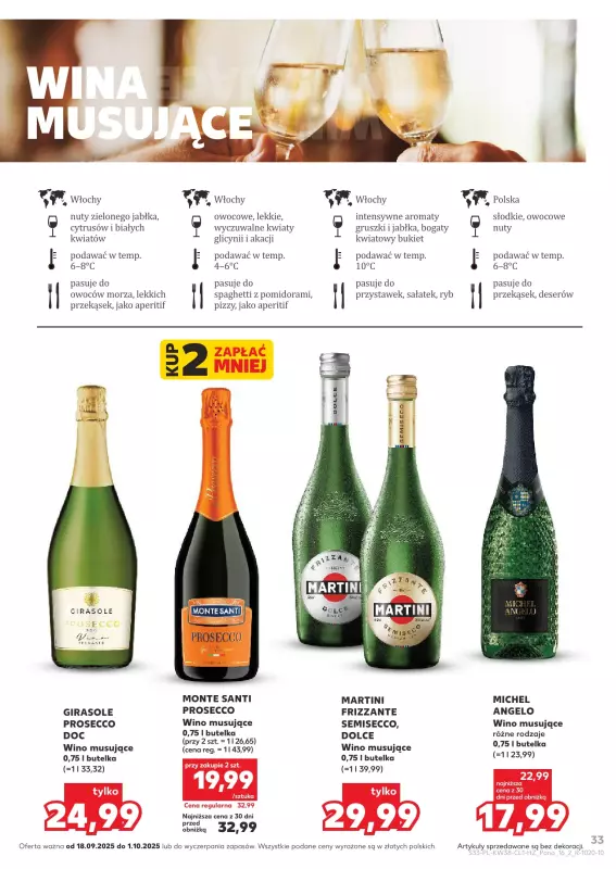 Kaufland - gazetka promocyjna Barek Kauflandu  do środy 01.10 - strona 33