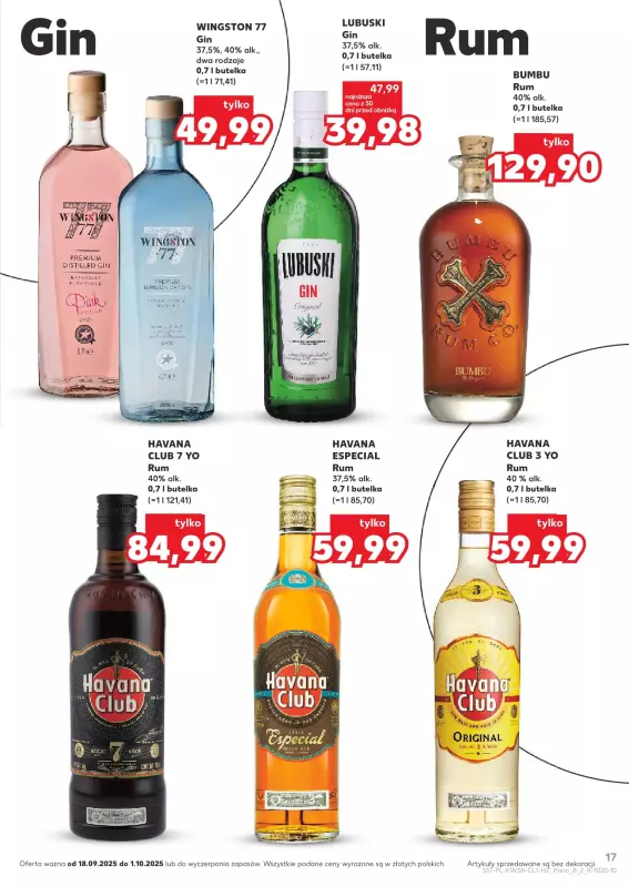 Kaufland - gazetka promocyjna Barek Kauflandu  do środy 01.10 - strona 17