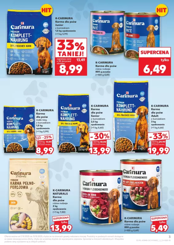 Kaufland - gazetka promocyjna Oferta Kaufland - Zwierzaki   - strona 3