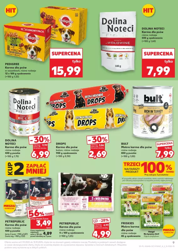Kaufland - gazetka promocyjna Oferta Kaufland - Zwierzaki od czwartku 02.10 do środy 15.10 - strona 9