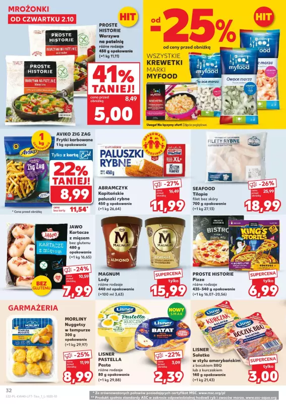 Kaufland - gazetka promocyjna Oferta Kaufland od czwartku 02.10 do środy 08.10 - strona 32