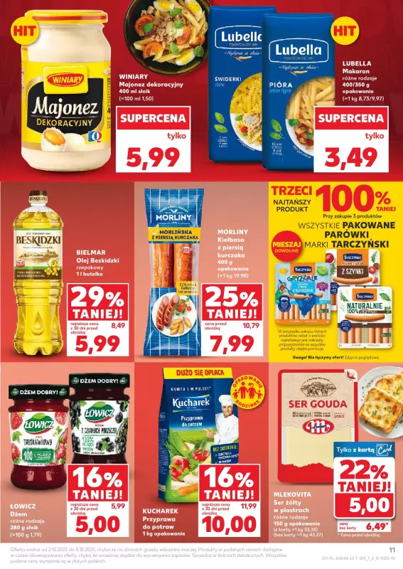 Kaufland - gazetka promocyjna Oferta Kaufland od czwartku 02.10 do środy 08.10 - strona 11