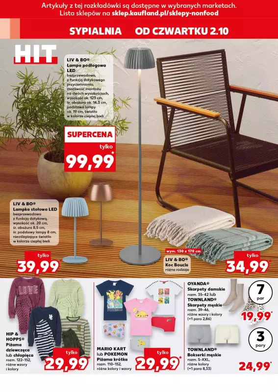 Kaufland - gazetka promocyjna Oferta Kaufland - Non Food od czwartku 02.10 do środy 08.10 - strona 14