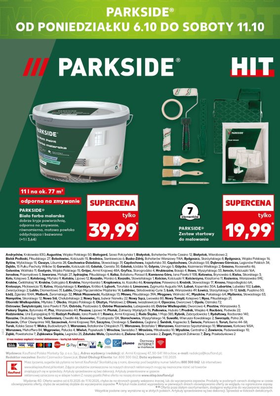 Kaufland - gazetka promocyjna Oferta Kaufland - Non Food od czwartku 02.10 do środy 08.10 - strona 20