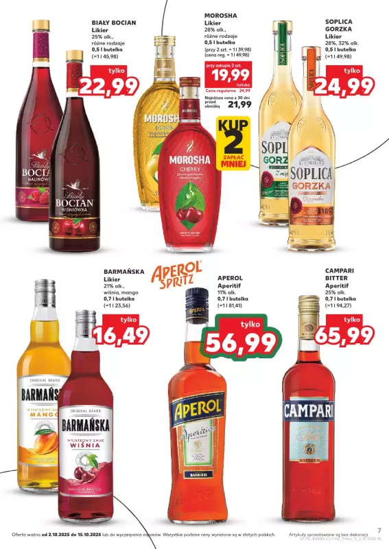 Kaufland - gazetka promocyjna Barek Kauflandu  do środy 15.10 - strona 7