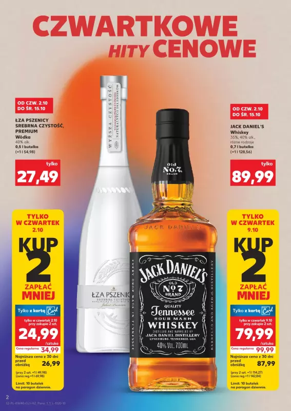 Kaufland - gazetka promocyjna Barek Kauflandu  do środy 15.10 - strona 2