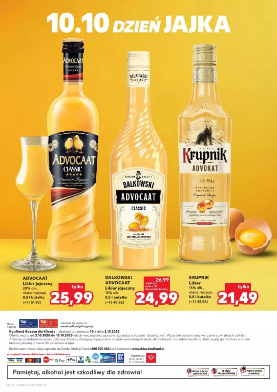 Kaufland - gazetka promocyjna Barek Kauflandu  do środy 15.10 - strona 36