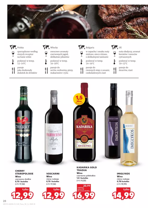 Kaufland - gazetka promocyjna Barek Kauflandu  do środy 15.10 - strona 28