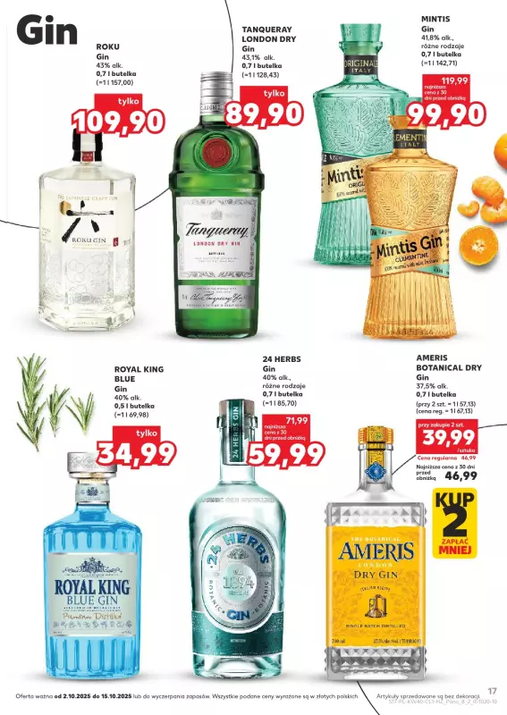 Kaufland - gazetka promocyjna Barek Kauflandu  do środy 15.10 - strona 17