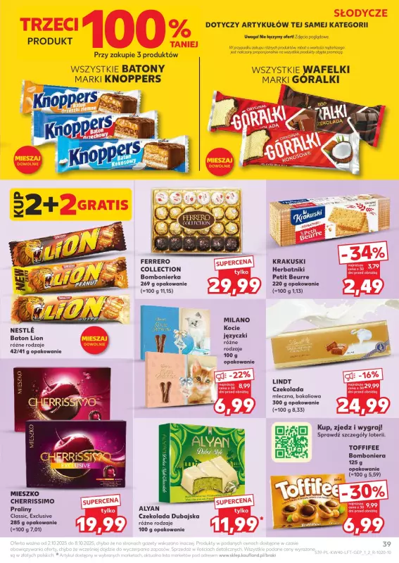 Kaufland - gazetka promocyjna Oferta Kaufland od czwartku 02.10 do środy 08.10 - strona 39