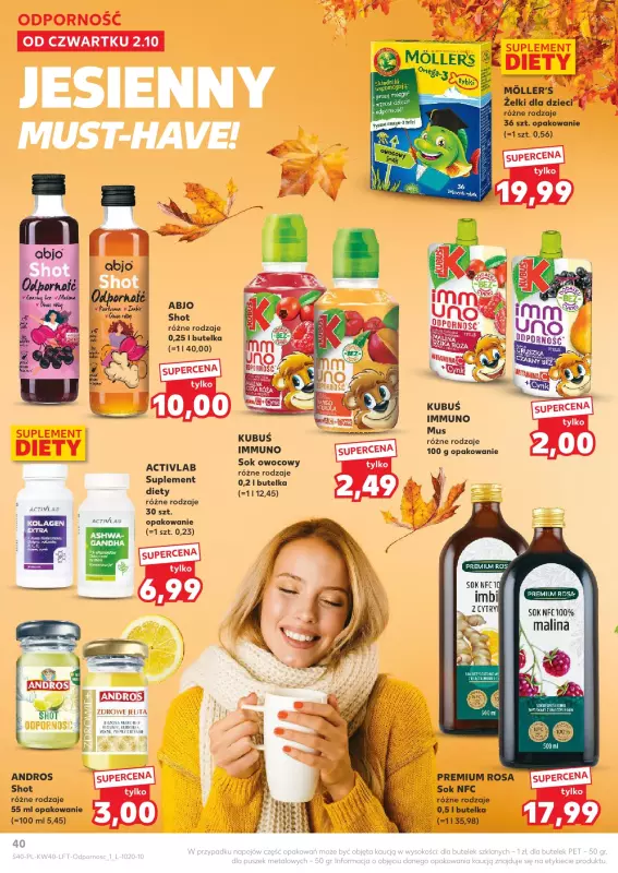 Kaufland - gazetka promocyjna Oferta Kaufland od czwartku 02.10 do środy 08.10 - strona 40