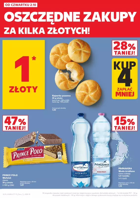Kaufland - gazetka promocyjna Oferta Kaufland od czwartku 02.10 do środy 08.10 - strona 2