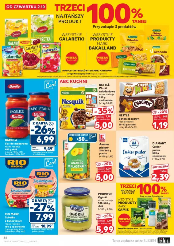 Kaufland - gazetka promocyjna Oferta Kaufland od czwartku 02.10 do środy 08.10 - strona 36
