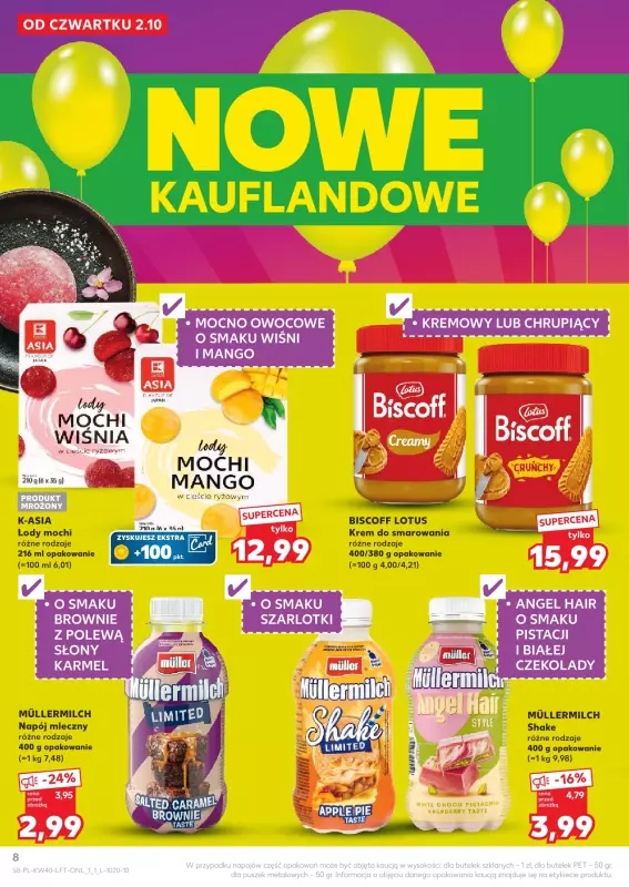 Kaufland - gazetka promocyjna Oferta Kaufland od czwartku 02.10 do środy 08.10 - strona 8