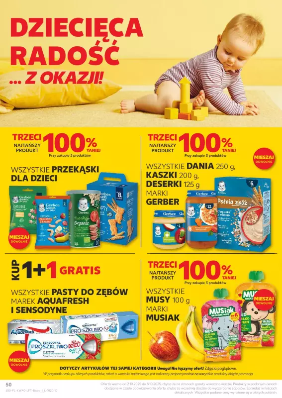 Kaufland - gazetka promocyjna Oferta Kaufland od czwartku 02.10 do środy 08.10 - strona 50