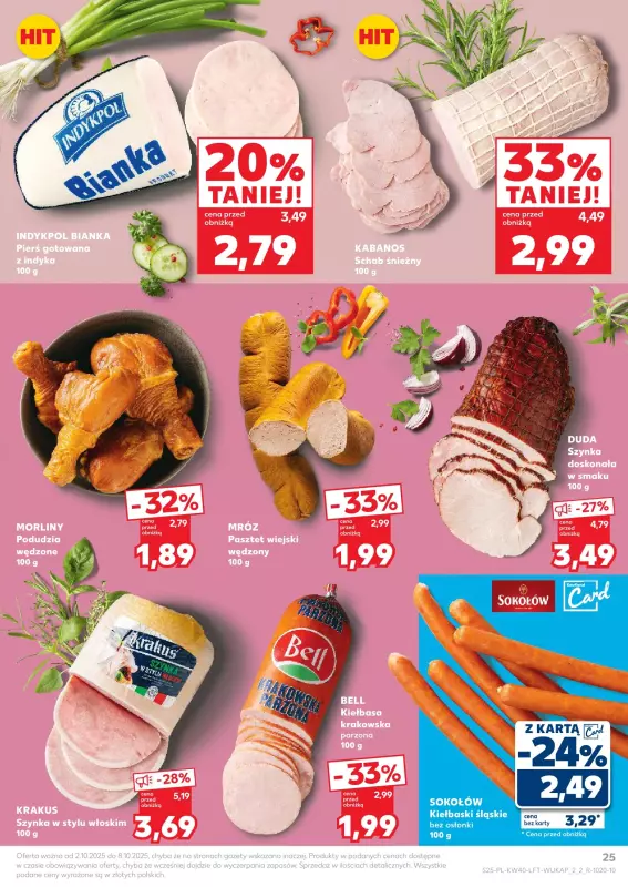 Kaufland - gazetka promocyjna Oferta Kaufland od czwartku 02.10 do środy 08.10 - strona 25