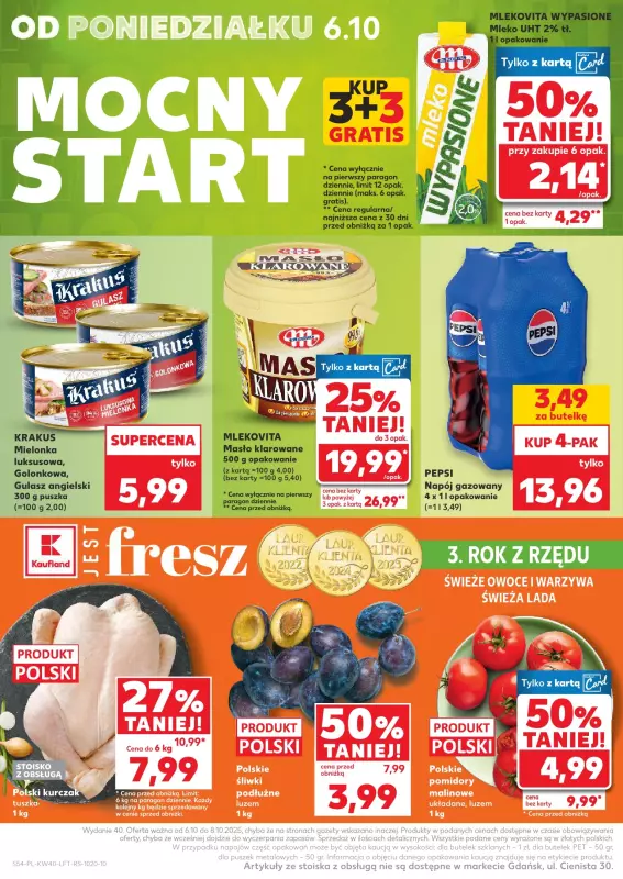 Kaufland - gazetka promocyjna Oferta Kaufland od czwartku 02.10 do środy 08.10 - strona 54