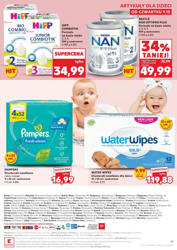 Kaufland - gazetka promocyjna Oferta Kaufland od czwartku 02.10 do środy 08.10 - strona 51