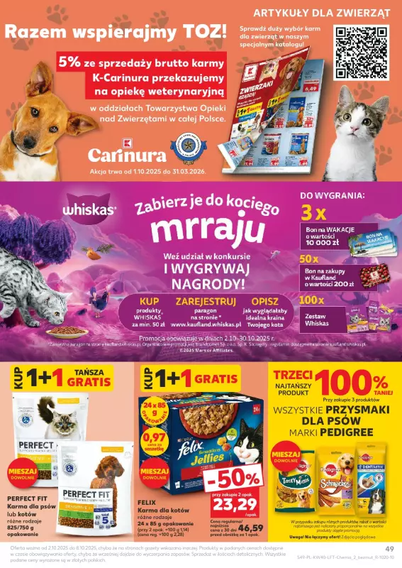 Kaufland - gazetka promocyjna Oferta Kaufland od czwartku 02.10 do środy 08.10 - strona 49