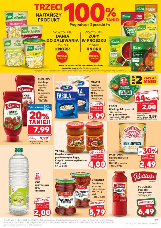Kaufland - gazetka promocyjna Oferta Kaufland od czwartku 02.10 do środy 08.10 - strona 37