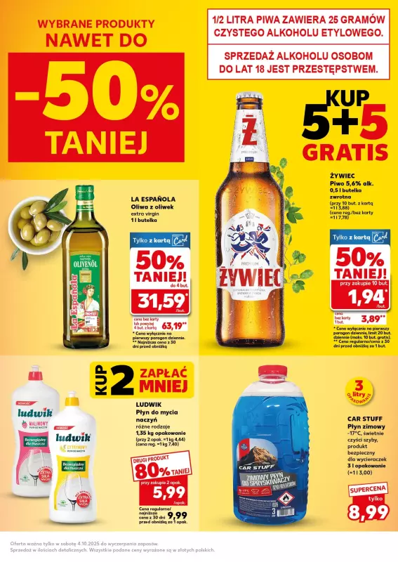 Kaufland - gazetka promocyjna Oferta Kaufland - SUPER SOBOTA od soboty 04.10 do soboty 04.10 - strona 3