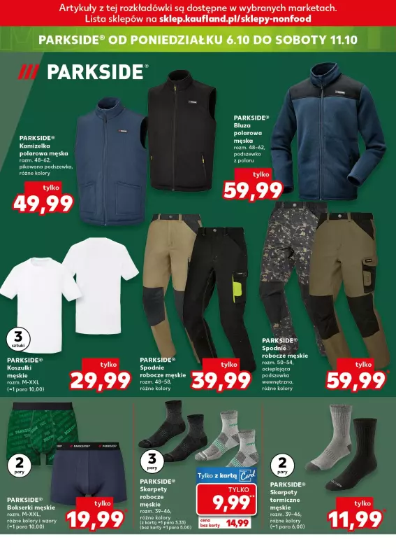 Kaufland - gazetka promocyjna Mocny Start od poniedziałku 06.10 do środy 08.10 - strona 22