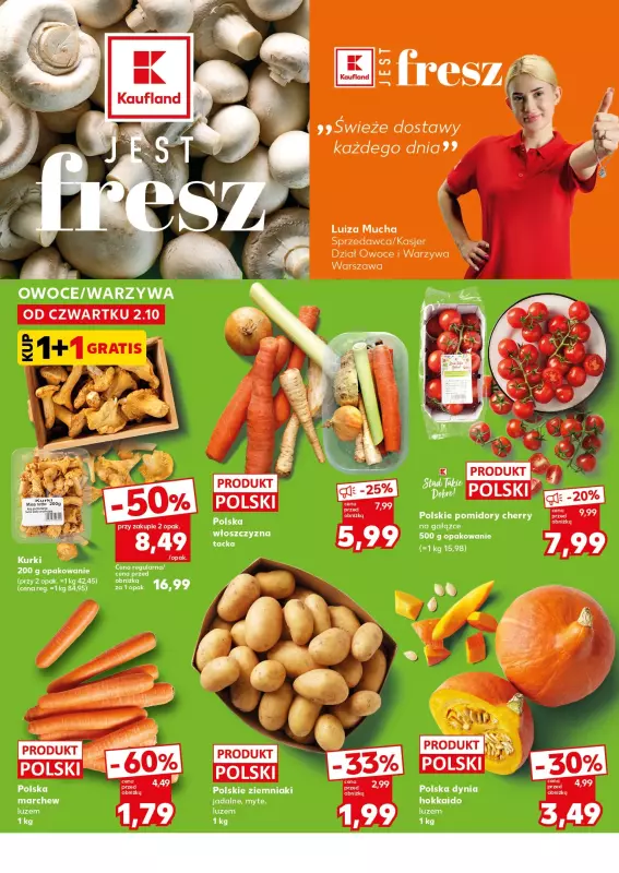 Kaufland - gazetka promocyjna Mocny Start od poniedziałku 06.10 do środy 08.10 - strona 12