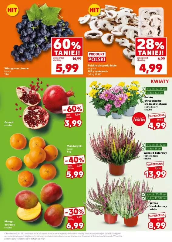 Kaufland - gazetka promocyjna Mocny Start od poniedziałku 06.10 do środy 08.10 - strona 13