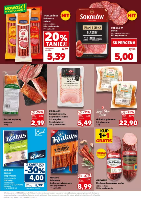 Kaufland - gazetka promocyjna Mocny Start od poniedziałku 06.10 do środy 08.10 - strona 15