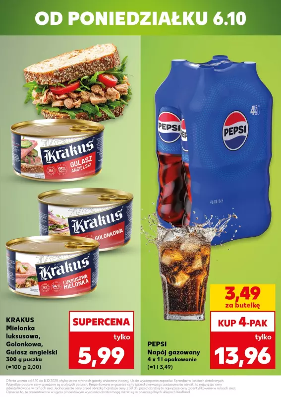 Kaufland - gazetka promocyjna Mocny Start od poniedziałku 06.10 do środy 08.10 - strona 3