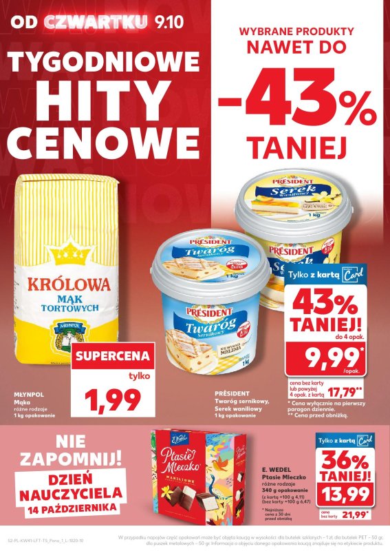 Kaufland - gazetka promocyjna Oferta Kaufland od czwartku 09.10 do środy 15.10 - strona 2