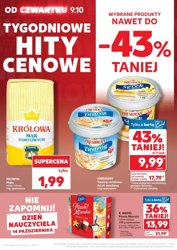 Kaufland - gazetka promocyjna Oferta Kaufland od czwartku 09.10 do środy 15.10 - strona 2