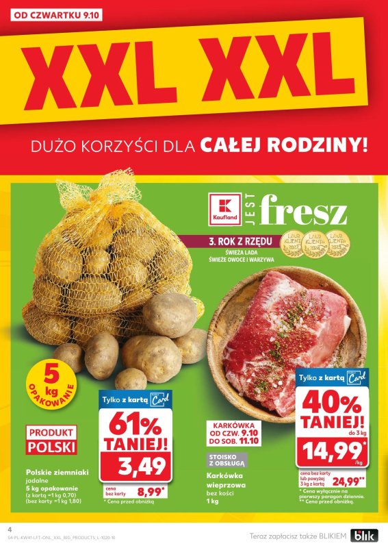 Kaufland - gazetka promocyjna Oferta Kaufland od czwartku 09.10 do środy 15.10 - strona 4