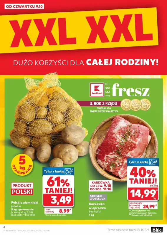 Kaufland - gazetka promocyjna Oferta Kaufland od czwartku 09.10 do środy 15.10 - strona 4