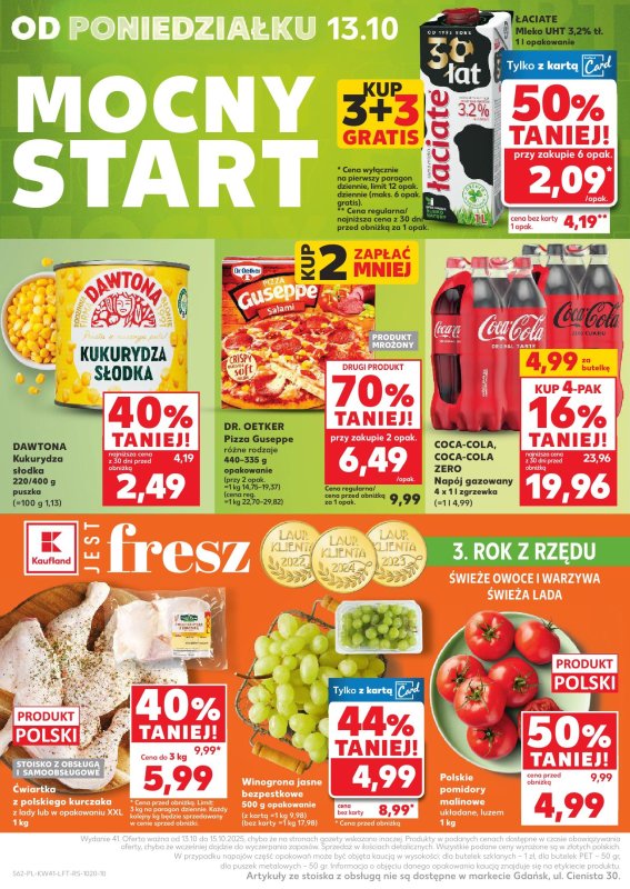 Kaufland - gazetka promocyjna Oferta Kaufland od czwartku 09.10 do środy 15.10 - strona 62