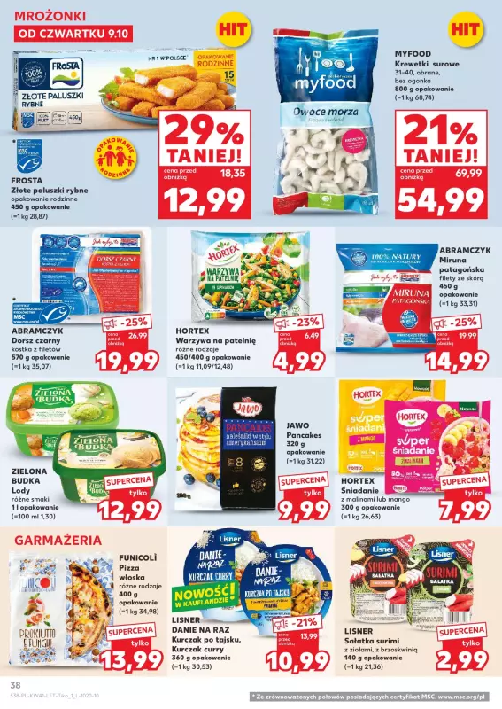 Kaufland - gazetka promocyjna Oferta Kaufland od czwartku 09.10 do środy 15.10 - strona 38