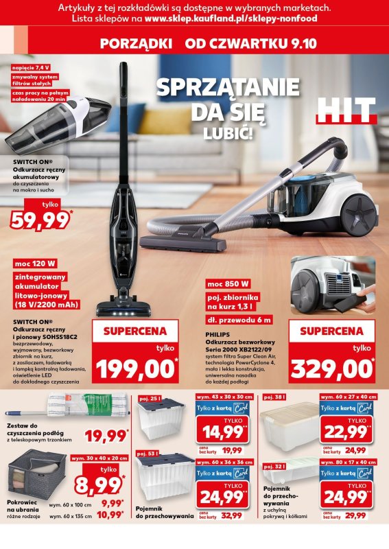 Kaufland - gazetka promocyjna Oferta Kaufland - Non Food od czwartku 09.10 do środy 15.10 - strona 6