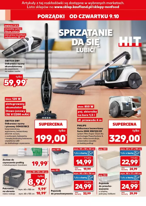 Kaufland - gazetka promocyjna Oferta Kaufland - Non Food od czwartku 09.10 do środy 15.10 - strona 6