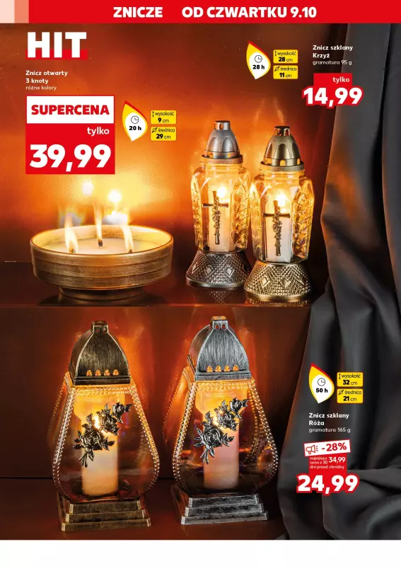 Kaufland - gazetka promocyjna Oferta Kaufland - Znicze   - strona 2