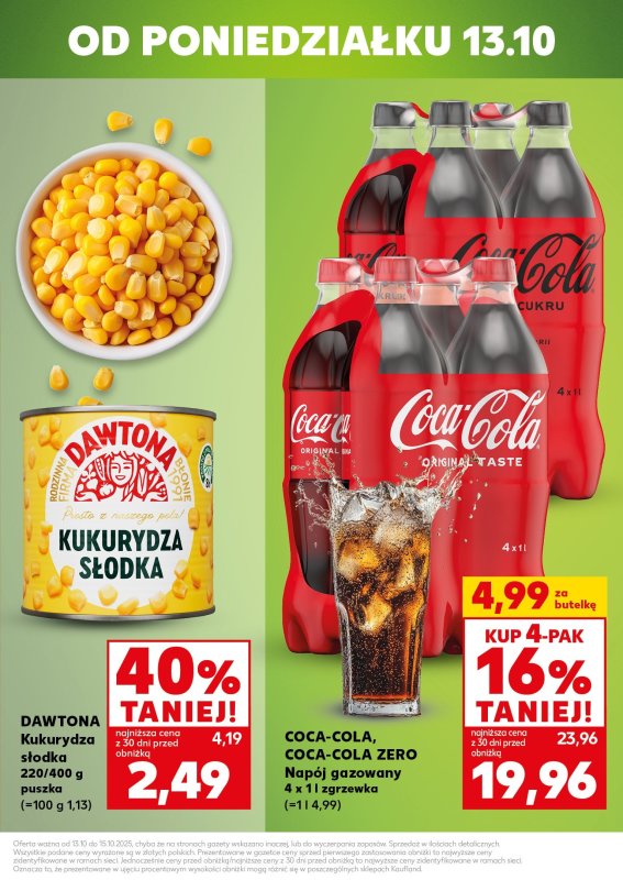 Kaufland - gazetka promocyjna Mocny Start od poniedziałku 13.10 do środy 15.10 - strona 3