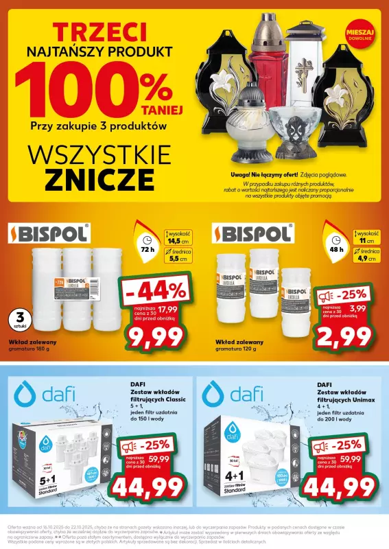 Kaufland - gazetka promocyjna Oferta Kaufland od czwartku 16.10 do środy 22.10 - strona 63
