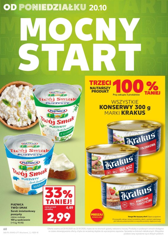 Kaufland - gazetka promocyjna Oferta Kaufland od czwartku 16.10 do środy 22.10 - strona 60