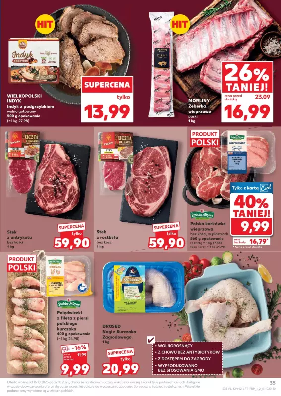Kaufland - gazetka promocyjna Oferta Kaufland od czwartku 16.10 do środy 22.10 - strona 35
