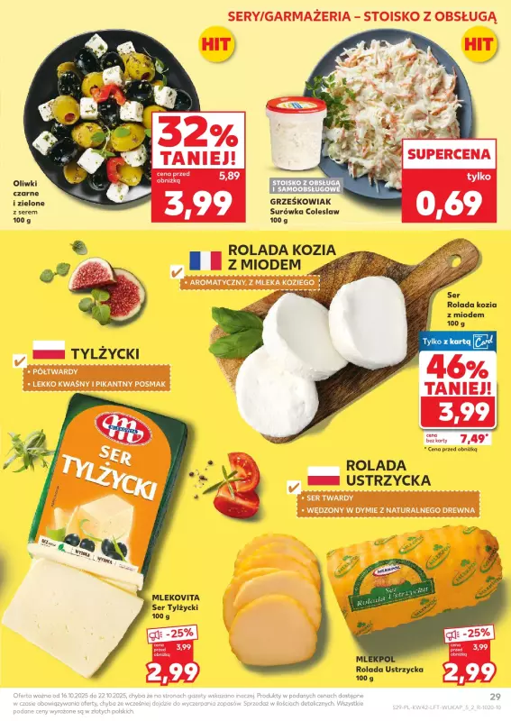Kaufland - gazetka promocyjna Oferta Kaufland od czwartku 16.10 do środy 22.10 - strona 29