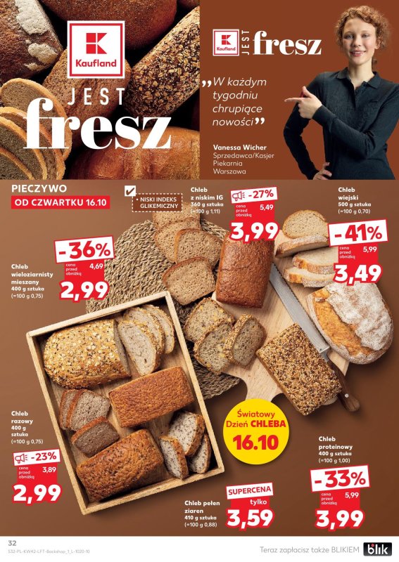 Kaufland - gazetka promocyjna Oferta Kaufland od czwartku 16.10 do środy 22.10 - strona 32