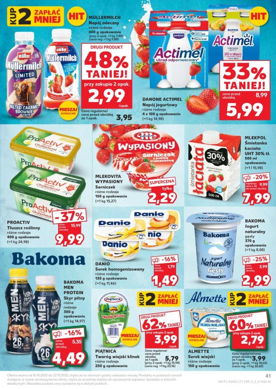 Kaufland - gazetka promocyjna Oferta Kaufland od czwartku 16.10 do środy 22.10 - strona 41