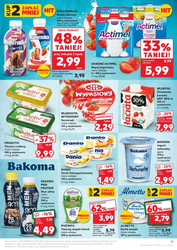 Kaufland - gazetka promocyjna Oferta Kaufland od czwartku 16.10 do środy 22.10 - strona 41
