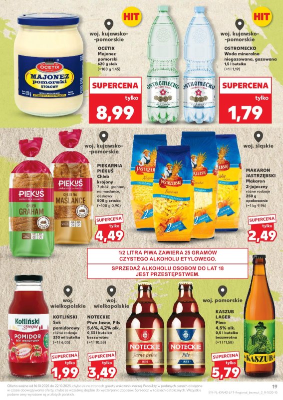 Kaufland - gazetka promocyjna Oferta Kaufland od czwartku 16.10 do środy 22.10 - strona 19