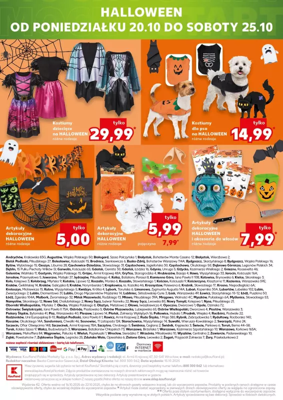 Kaufland - gazetka promocyjna Oferta Kaufland - Non Food od czwartku 16.10 do środy 22.10 - strona 22
