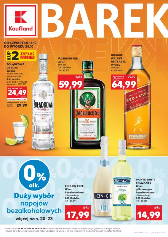Kaufland - gazetka promocyjna Barek Kauflandu  
